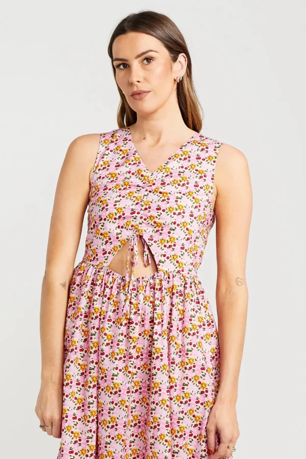 Dresses-THING THING KIPPAH DRESS POSY