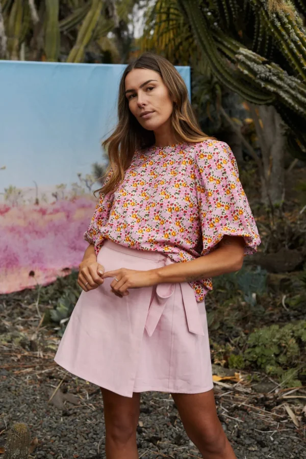 Skirts-THING THING LIB SKIRT CANDY FLOSS