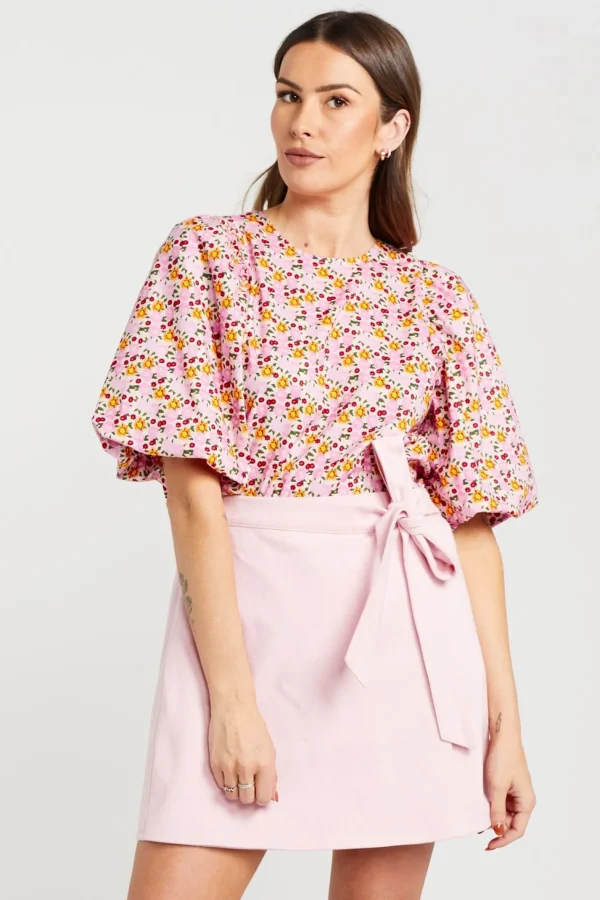 Skirts-THING THING LIB SKIRT CANDY FLOSS