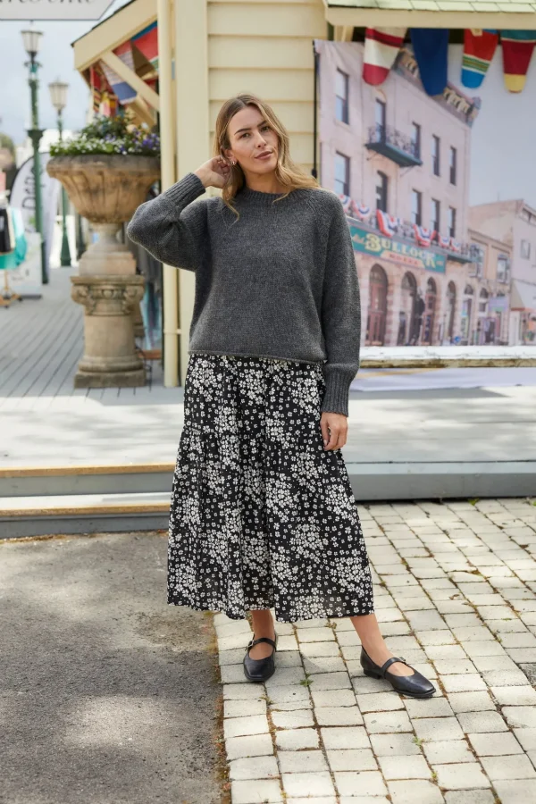 Sweaters & Knitwear-THING THING LILO JUMPER ONYX