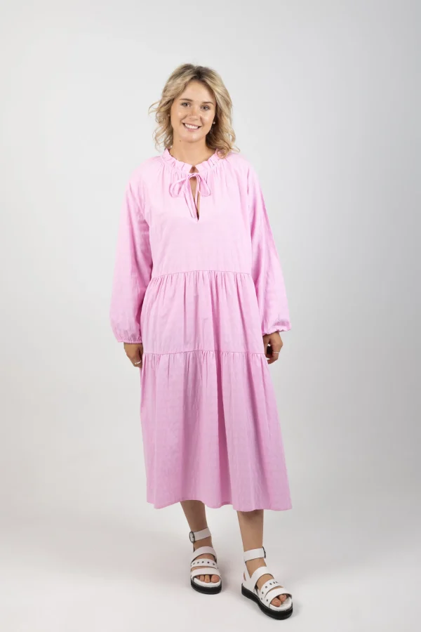 Dresses-THING THING PARADISE DRESS CANDY