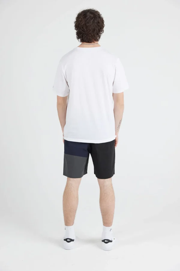Shorts-THING THING WAVY BEACH SHORT - BLACK/CHARCOAL/NAVY