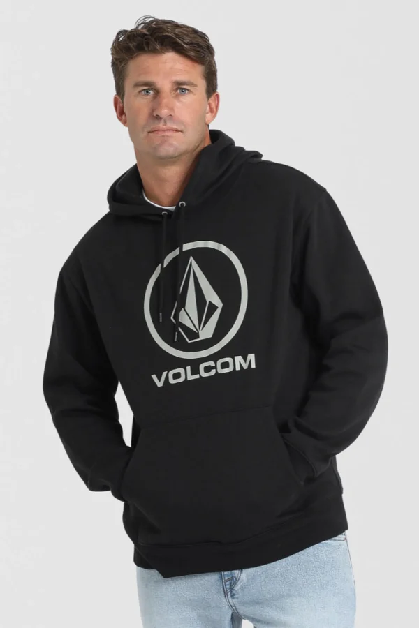 Sweaters & Knitwear-VOLCOM BOULDER PULLOVER BLACK