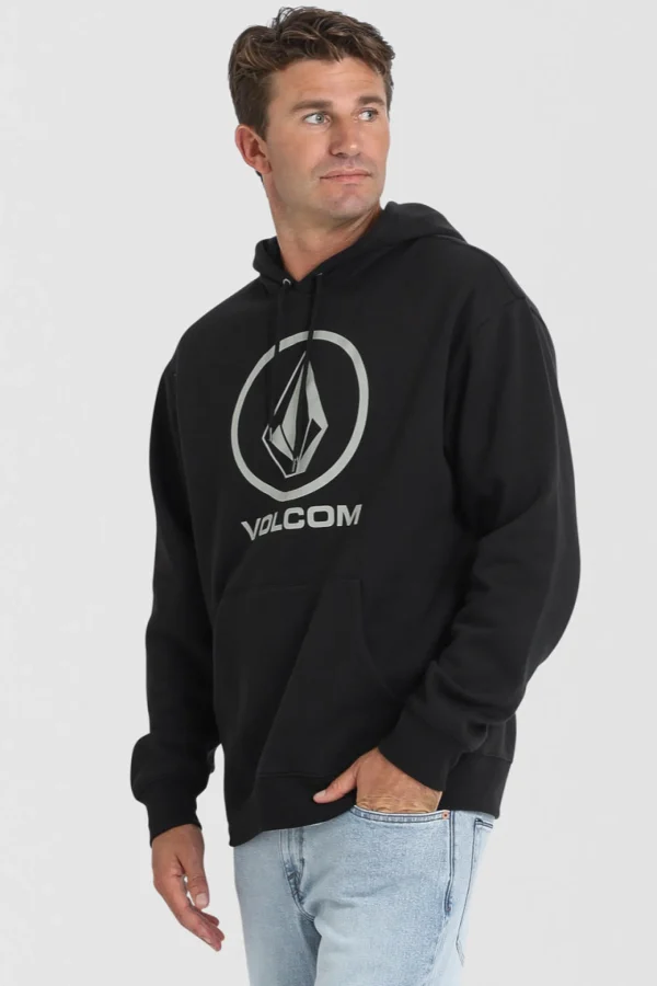 Sweaters & Knitwear-VOLCOM BOULDER PULLOVER BLACK