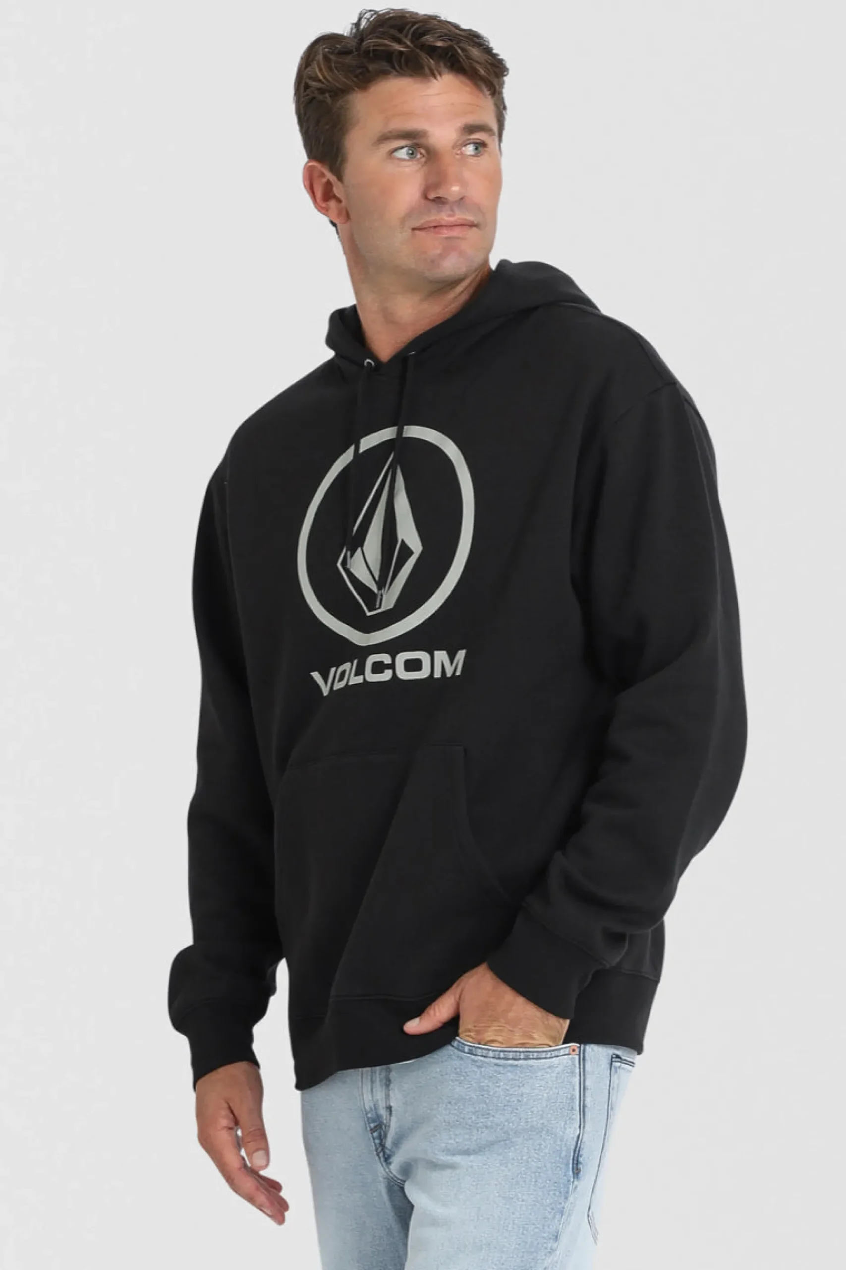 volcom_boulder_pullover_b_1.webp Sweaters & Knitwear-VOLCOM BOULDER PULLOVER BLACK