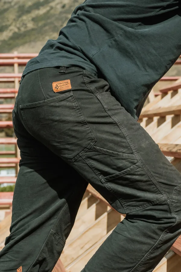 Pants-VOLCOM CALIPER WORK PANT - BLACK