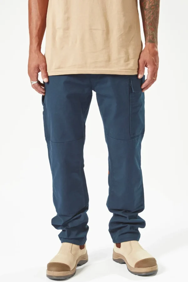 Pants-VOLCOM CALIPER WORK PANT - NAVY