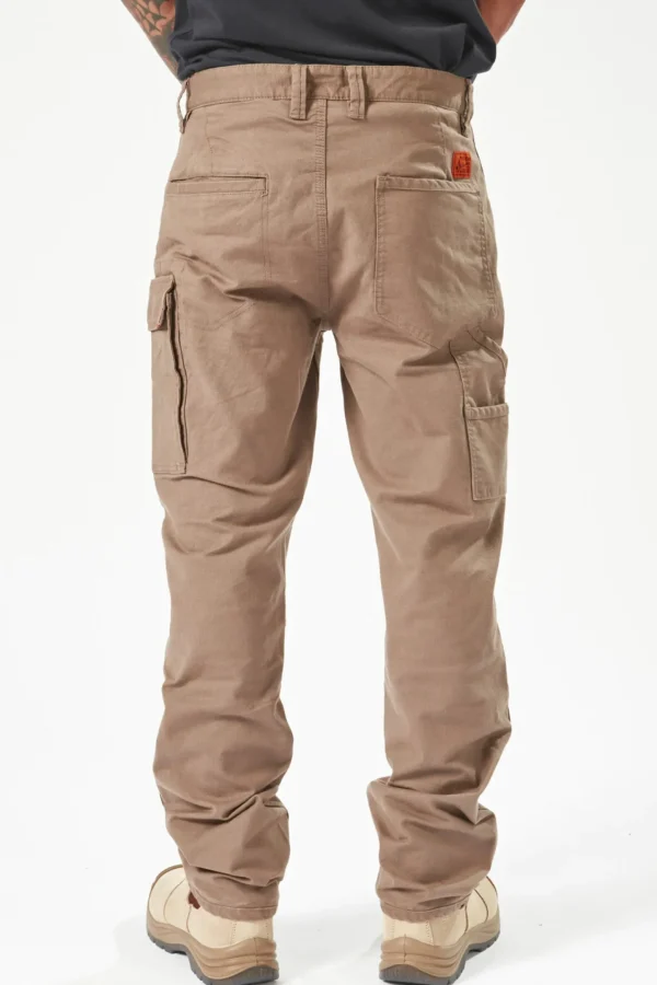 Pants-VOLCOM CALIPER WORK PANT - BRINDLE