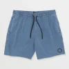 Shorts-VOLCOM CENTER TRUNK 17 BLUEBERRY