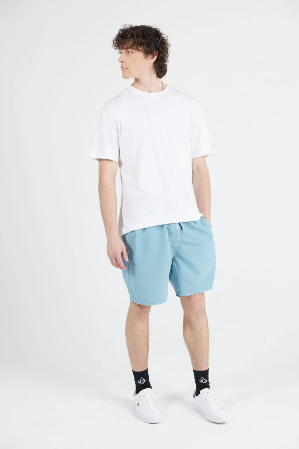 Shorts-VOLCOM CENTER TRUNK 17 BRITT BLUE