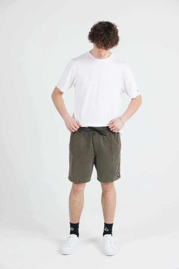 Shorts-VOLCOM CENTER TRUNK 17 DESERT TAUPE