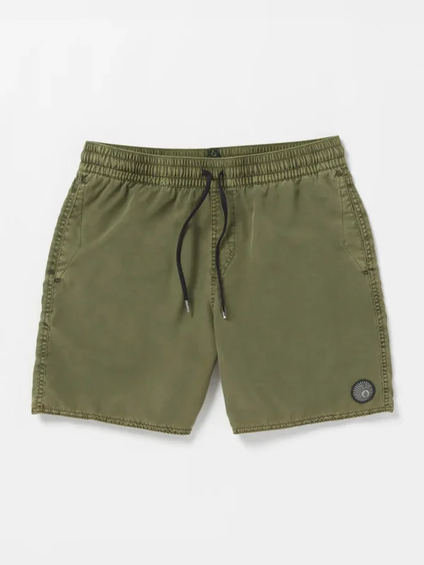 Shorts-VOLCOM CENTER TRUNK 17 EXPEDITION GREEN