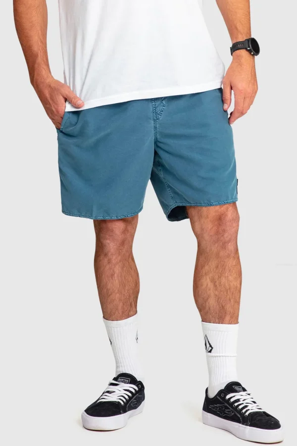 Shorts-VOLCOM CENTER TRUNK 17 INDIGO RIDGE