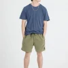 Shorts-VOLCOM CENTER TRUNK 17 MILITARY