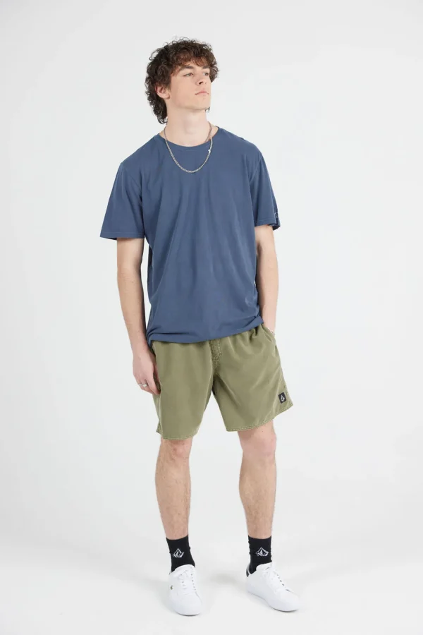 Shorts-VOLCOM CENTER TRUNK 17 MILITARY