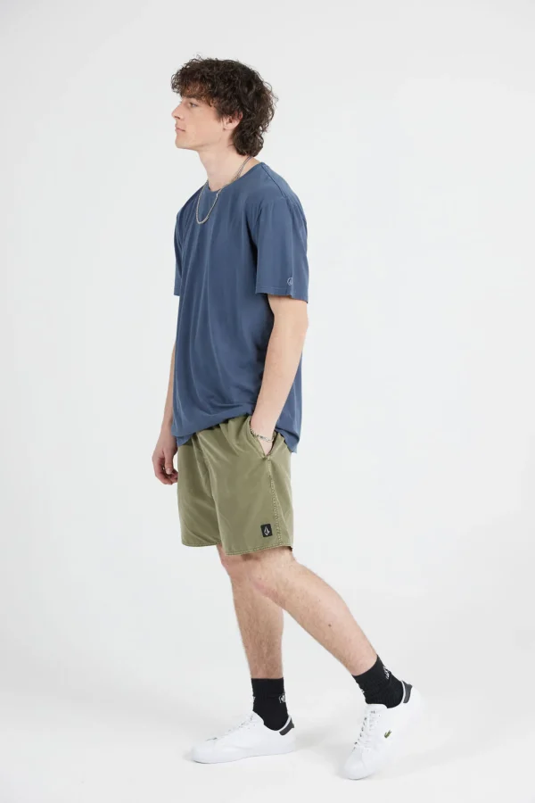 Shorts-VOLCOM CENTER TRUNK 17 MILITARY