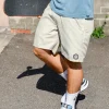 Shorts-VOLCOM CENTER TRUNK 17 OYSTER GREY