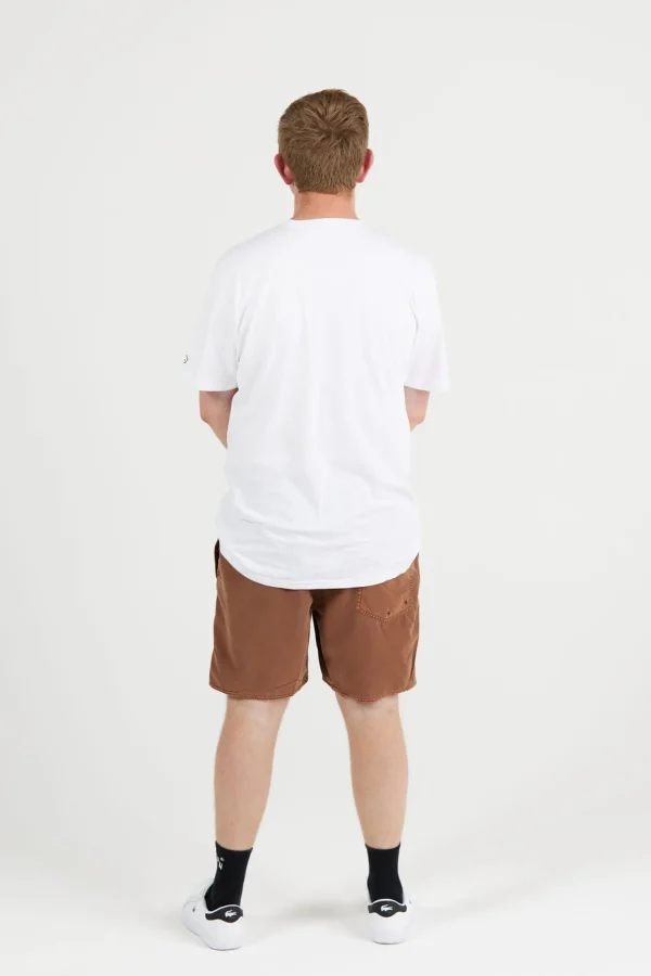 Shorts-VOLCOM CENTER TRUNK 17 RUSTIC BROWN
