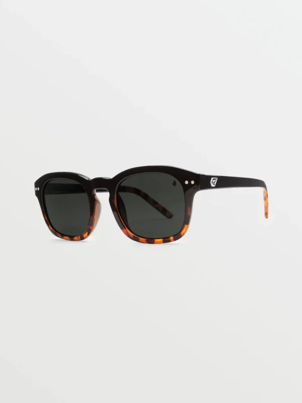 Sunglasses | Sunglasses-VOLCOM EYEWEAR EARTHTRIPPER SUNGLASSES GLOSS DARKSIDE/GRAY
