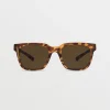 Sunglasses | Sunglasses-VOLCOM EYEWEAR MORPH SUNGLASSES - MATTE TORT/BRONZE