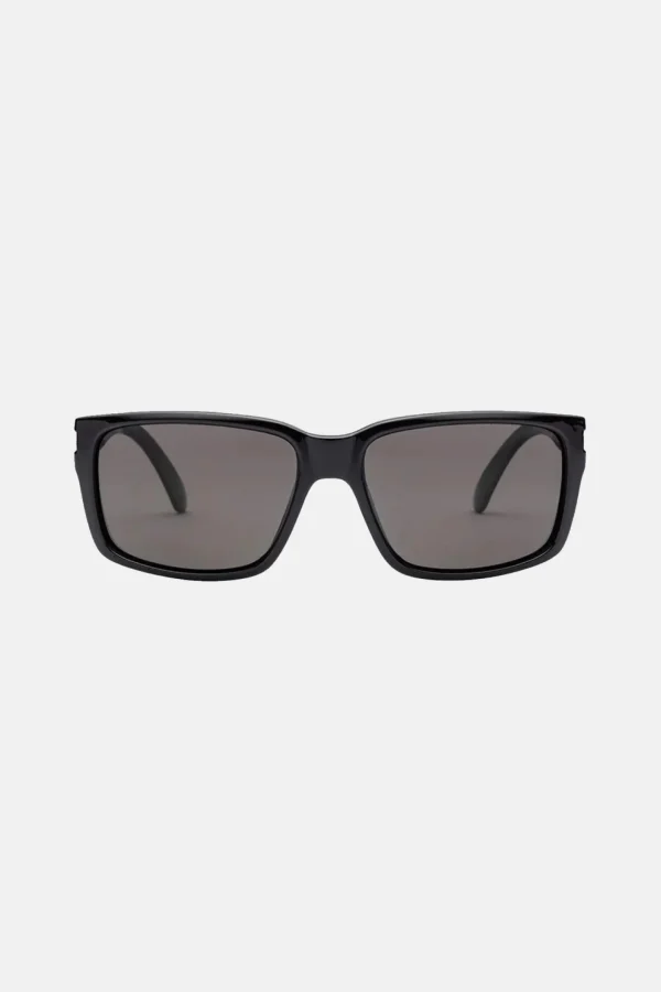 Sunglasses | Sunglasses-VOLCOM EYEWEAR STONEAGE SUNGLASSES - GLOSS BLACK