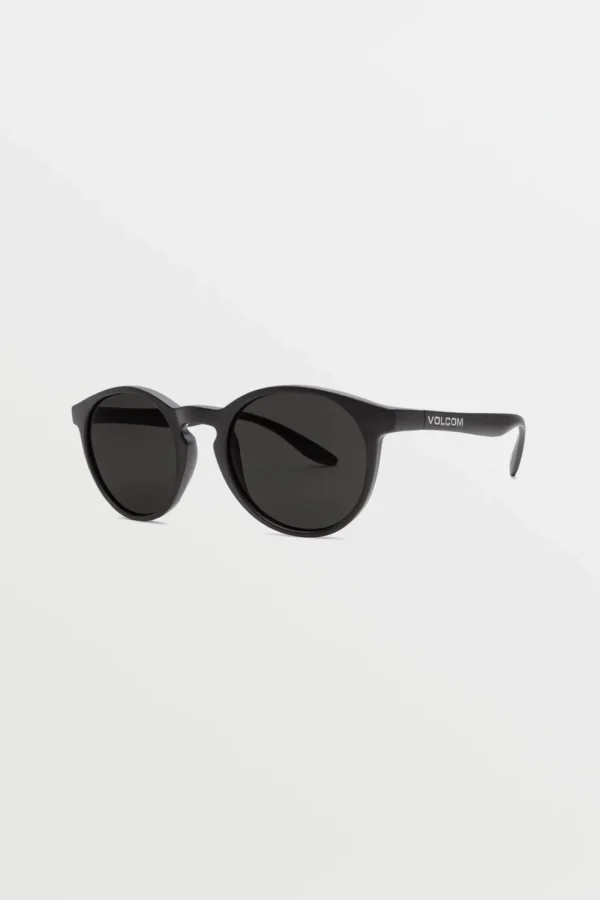 Sunglasses | Sunglasses-VOLCOM EYEWEAR SUBJECT SUNGLASSES - MATTE BLACK/GRAY