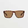 Sunglasses | Sunglasses-VOLCOM EYEWEAR TRICK SUNGLASSES - MATTE TORT/BRONZE