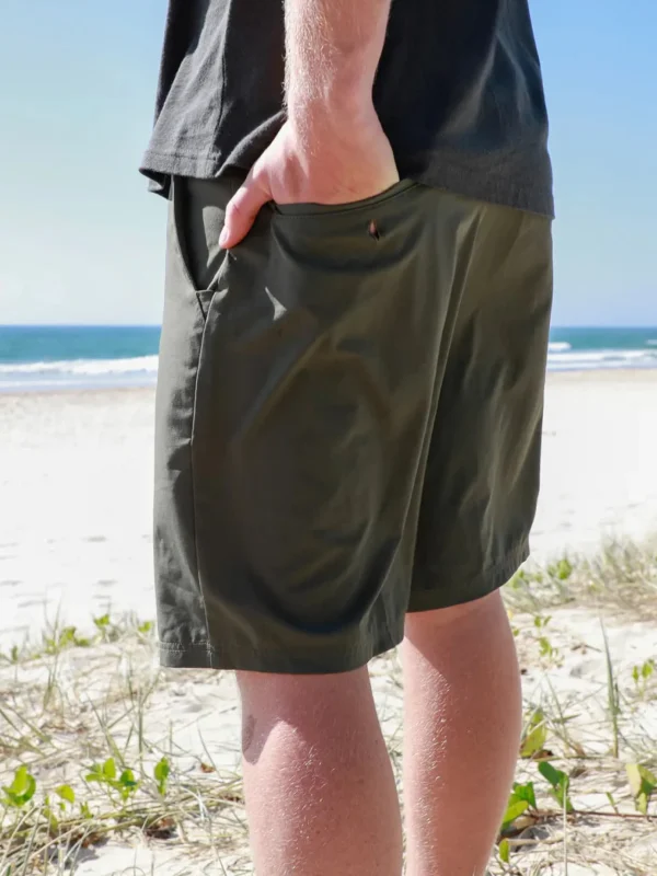 Shorts-VOLCOM FRICKIN CROSS SHRED SHORT SQUADRON GREEN