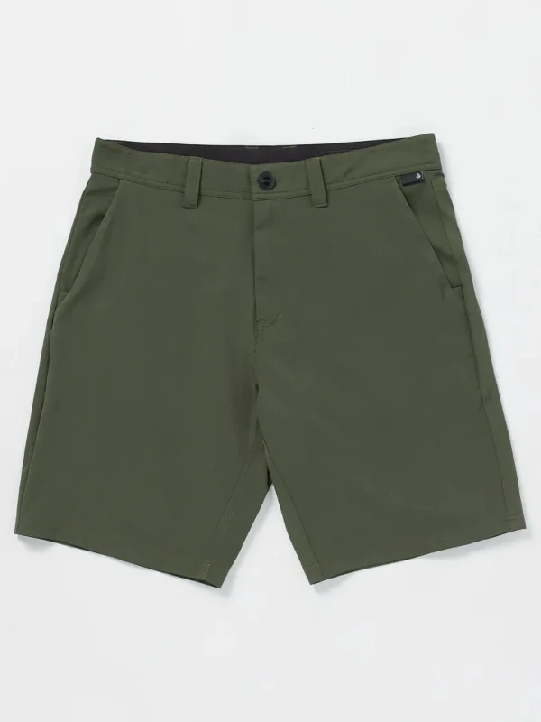 Shorts-VOLCOM FRICKIN CROSS SHRED SHORT SQUADRON GREEN