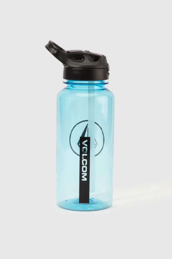 Drink Bottles-VOLCOM HYDROSTONE WATER BOTTLE - BLUE BLACK