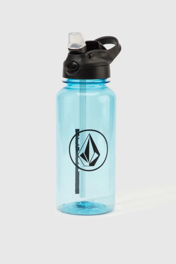 Drink Bottles-VOLCOM HYDROSTONE WATER BOTTLE - BLUE BLACK