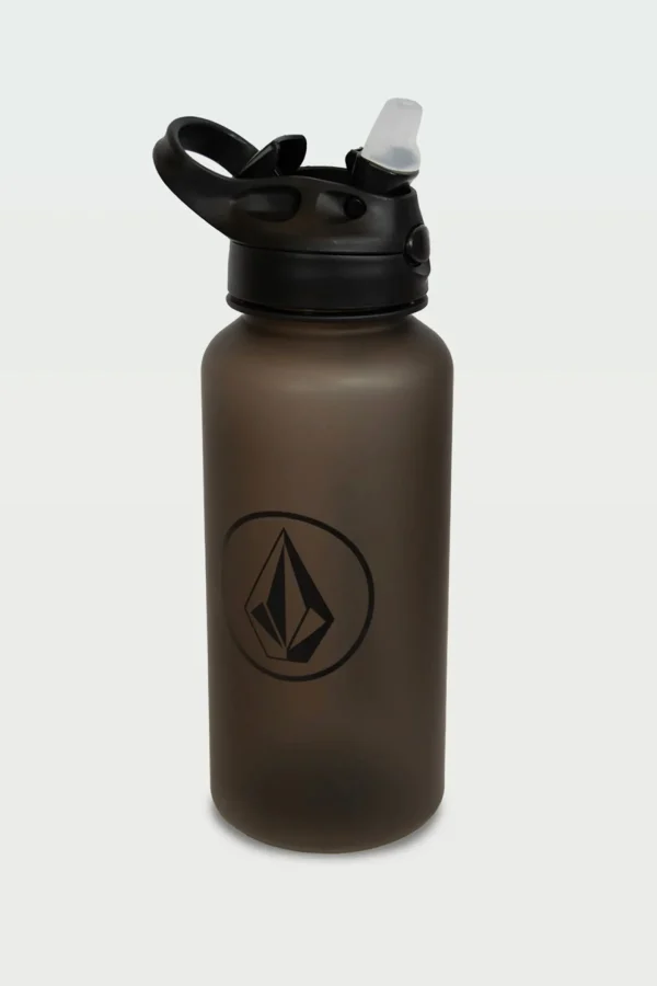 Drink Bottles-VOLCOM IRIDESCENT HYDROSTONE WATER BOTTLE - BLACK