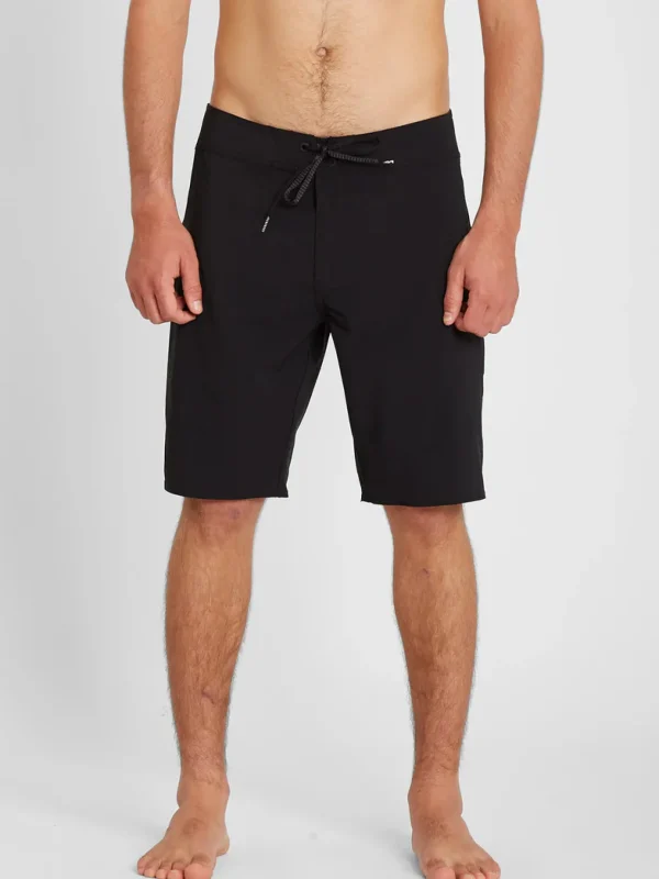 Shorts-VOLCOM LIDO SOLID MOD 20 BLACK