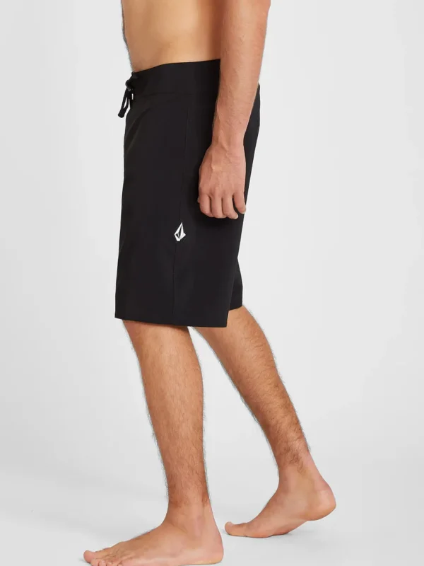 Shorts-VOLCOM LIDO SOLID MOD 20 BLACK