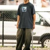 Shirts-VOLCOM MACHINES TEE STEALTH