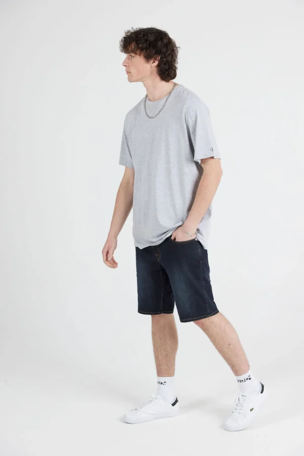 Tees & Tanks-VOLCOM MENS SOLID TEE - GREY MARLE
