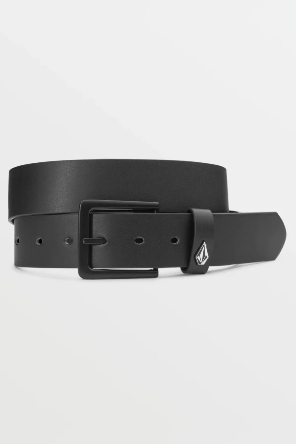 Bags & Wallets-VOLCOM NINE FIVE PU BELT - BLACK