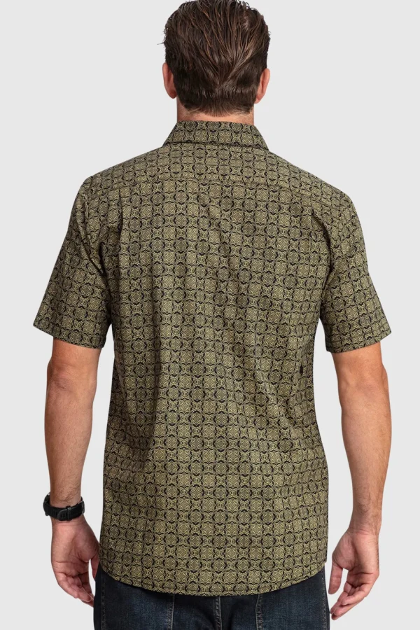 Shirts-VOLCOM SCALER STONE SS TEE - STEALTH