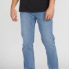 Denim-VOLCOM SOLVER MODERN FIT JEANS - OLD TOWN INDIGO