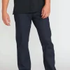 Denim-VOLCOM SOLVER MODERN FIT JEAN - INDIGO WASH