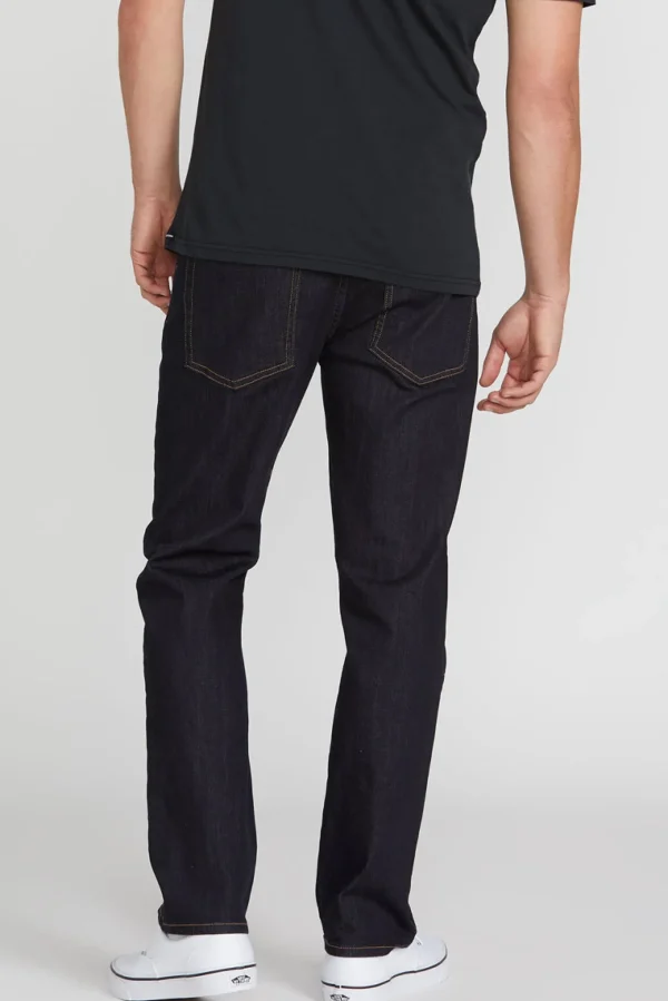 Denim-VOLCOM SOLVER MODERN FIT JEAN - RINSE