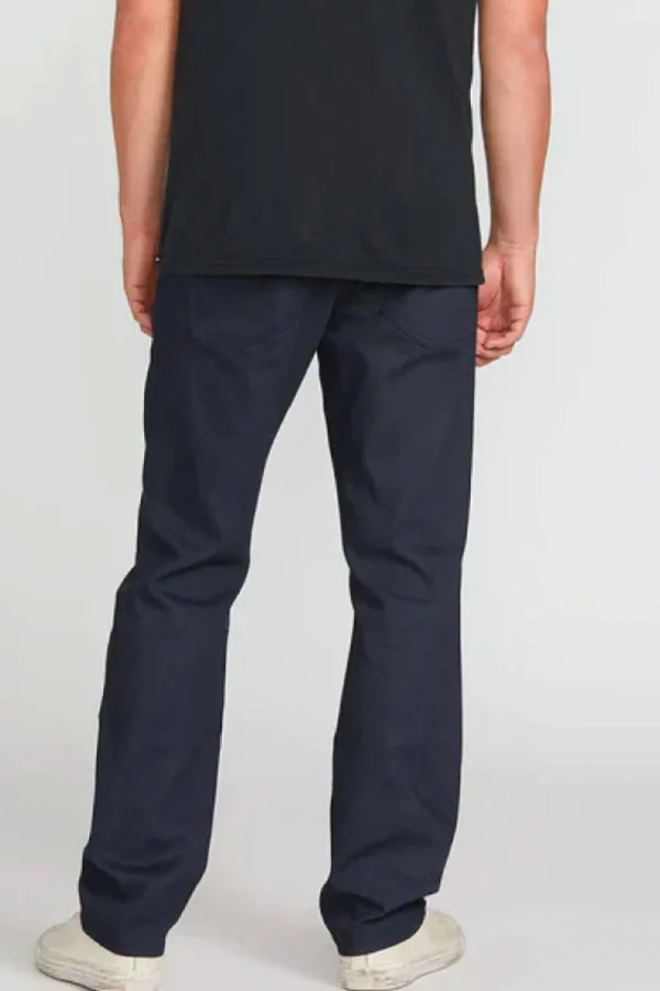 Denim-VOLCOM SOLVER MODERN FIT JEAN - INDIGO WASH