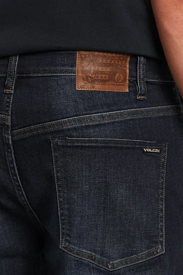 Denim-VOLCOM SOLVER MODERN FIT JEAN - VINTAGE BLUE