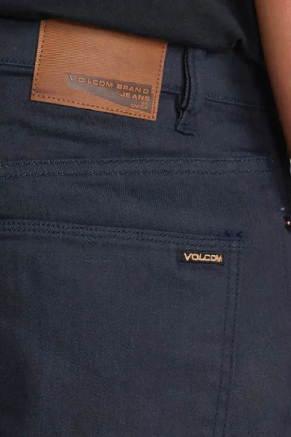 Denim-VOLCOM SOLVER MODERN FIT JEAN - INDIGO WASH