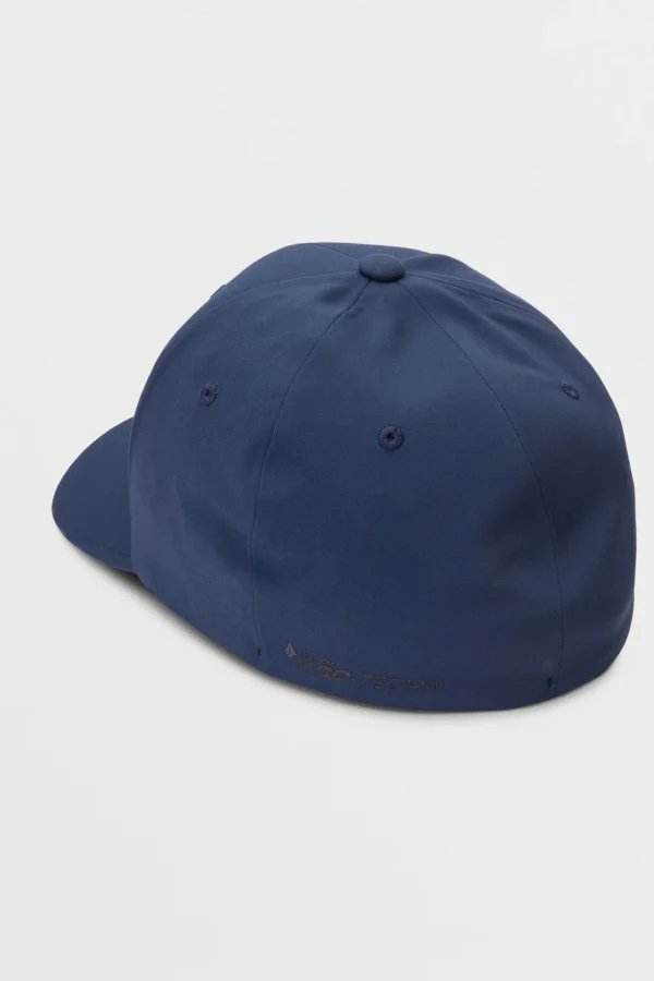Hats-VOLCOM STONE TECH FLEXFIT DELTA HAT - NAVY