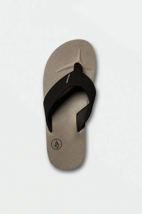 Footwear-VOLCOM VICTOR SANDAL - KHAKI