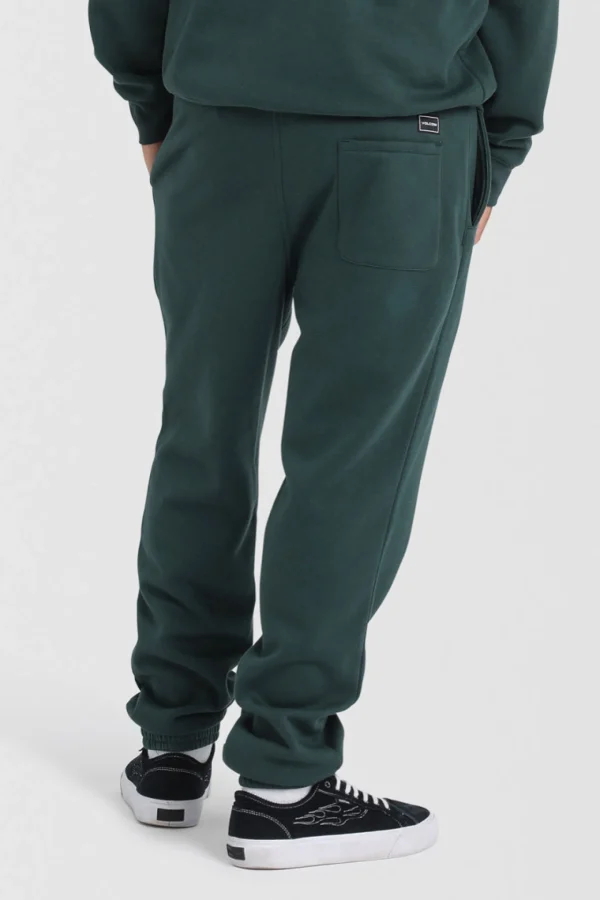 Pants-VOLCOM VOLOGO FLEECE TRACK PANT CEDAR GREEN