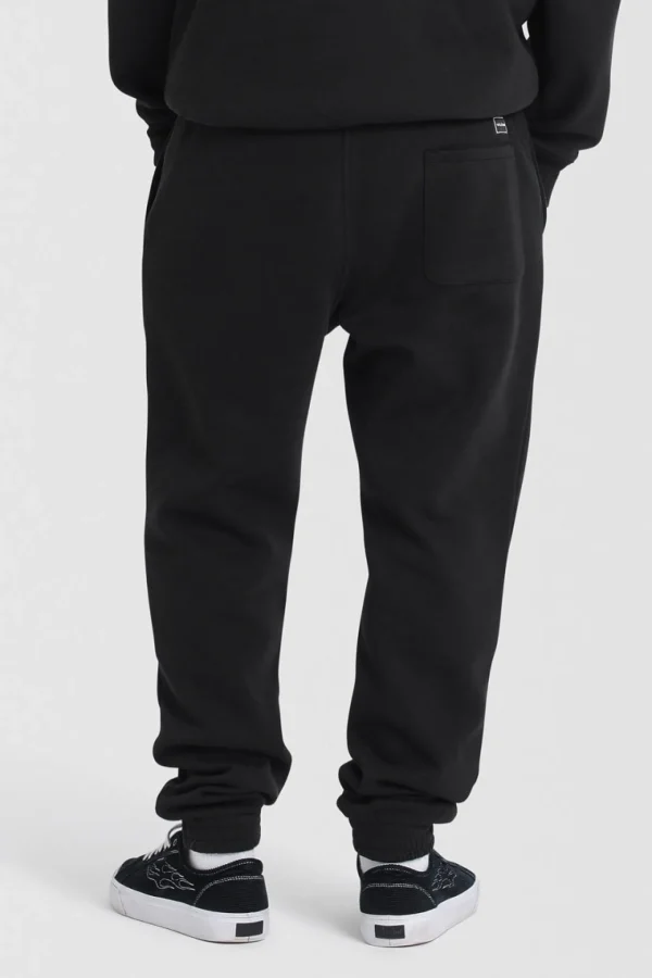 Pants-VOLCOM VOLOGO FLEECE TRACK PANT BLACK