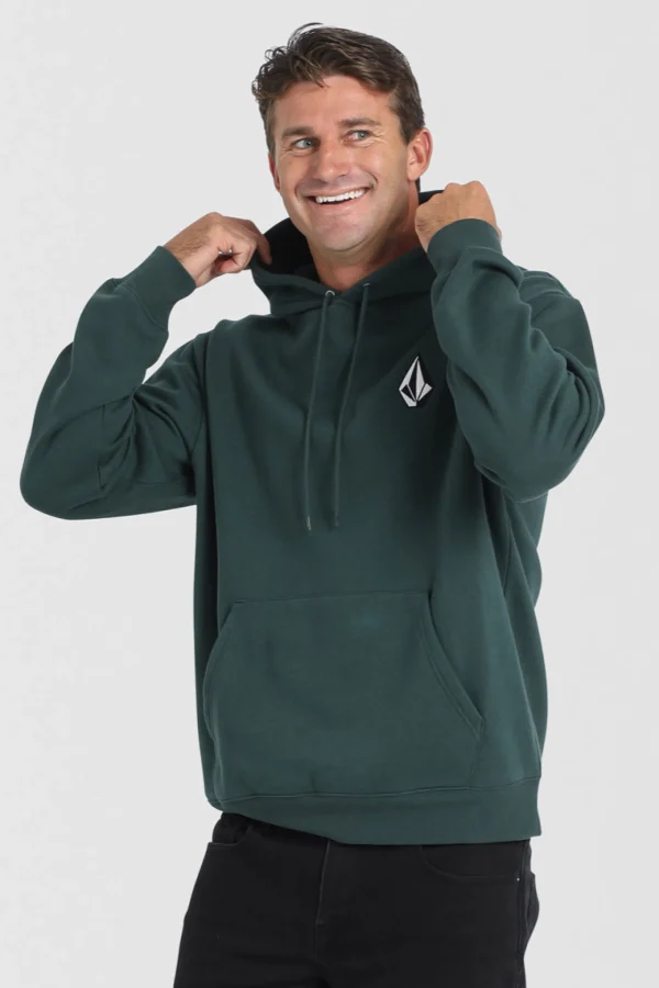 Sweaters & Knitwear-VOLCOM VOLOGO PULLOVER CEDAR GREEN
