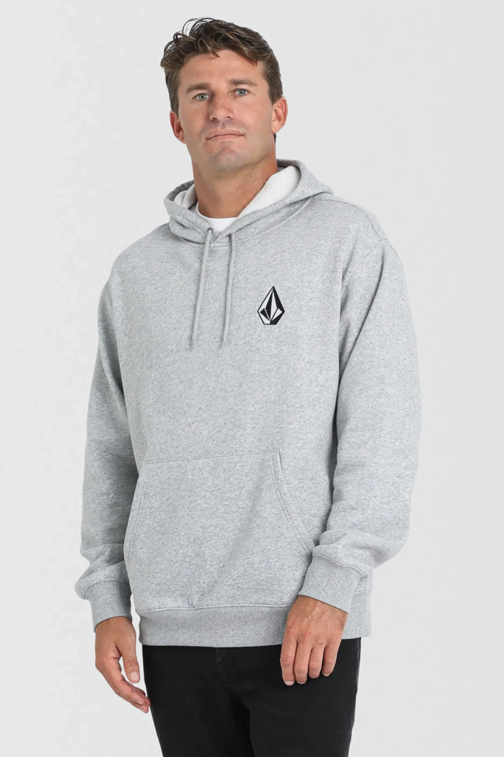 volcom_vologo_pullover_he_0.webp Sweaters & Knitwear-VOLCOM VOLOGO PULLOVER HEATHER GREY